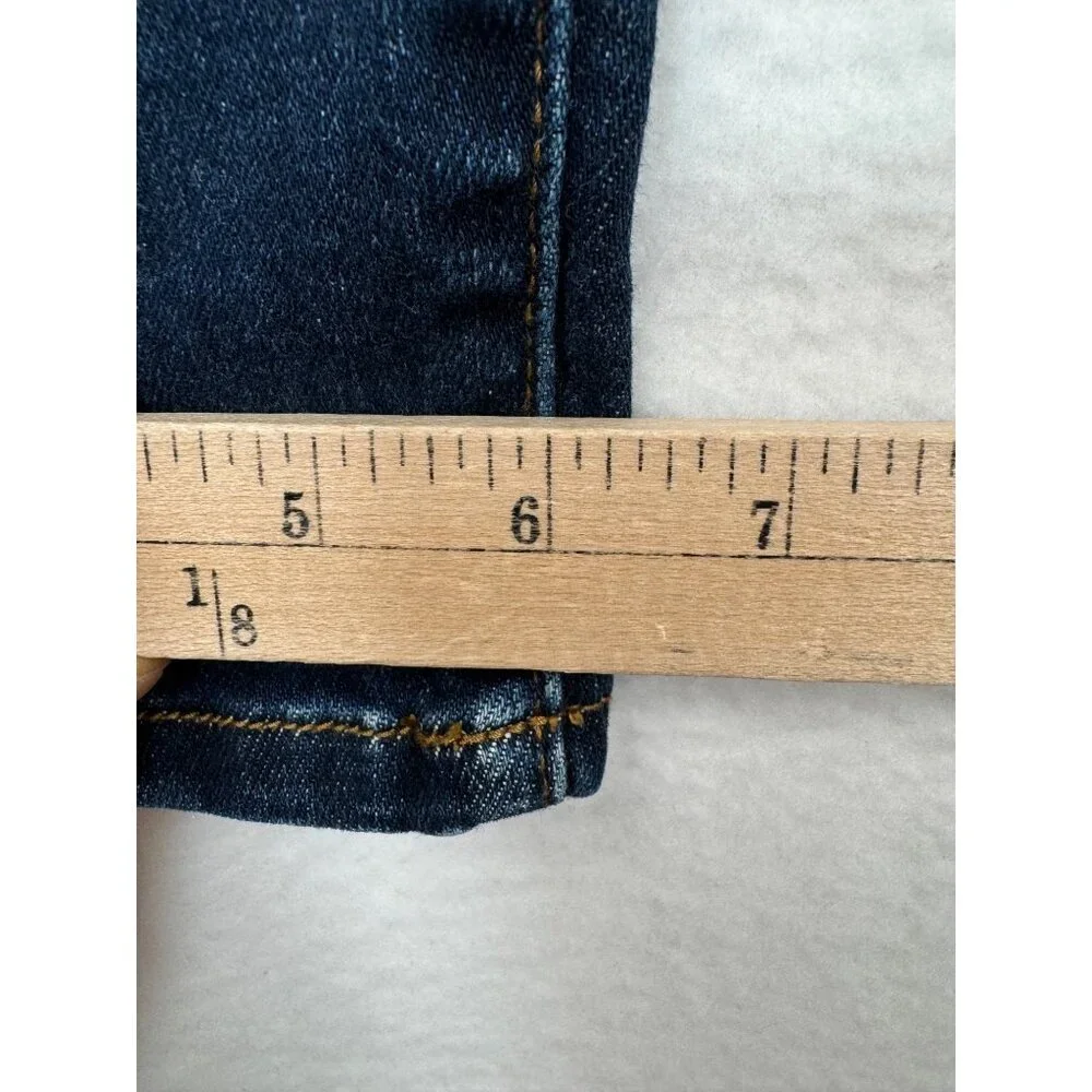 Judy Blue Slim fit distressed dark jeans skinny‎ stretchy sz 30